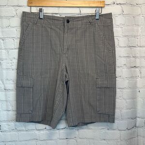 Patagonia ALL-WEAR CARGO Shorts size‎ 32 Organic Cotton Brown Stripe